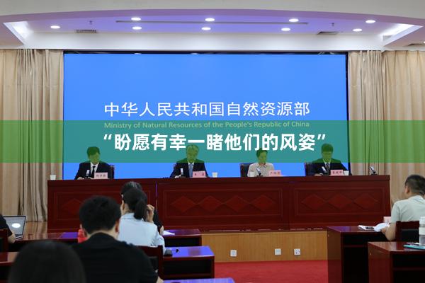 “盼愿有幸一睹他们的风姿”