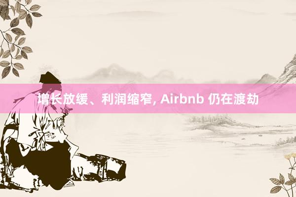 增长放缓、利润缩窄, Airbnb 仍在渡劫